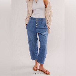 We The Free Blue Osaka Leg Jeans